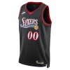 Dres Philadelphia 76ers Prilagođeni Nike 2025-26 Classic Edition Crno Swingman